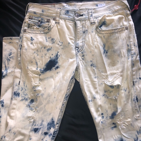 True Religion Bleached Jeans True Religion $225 Skinny Bleach